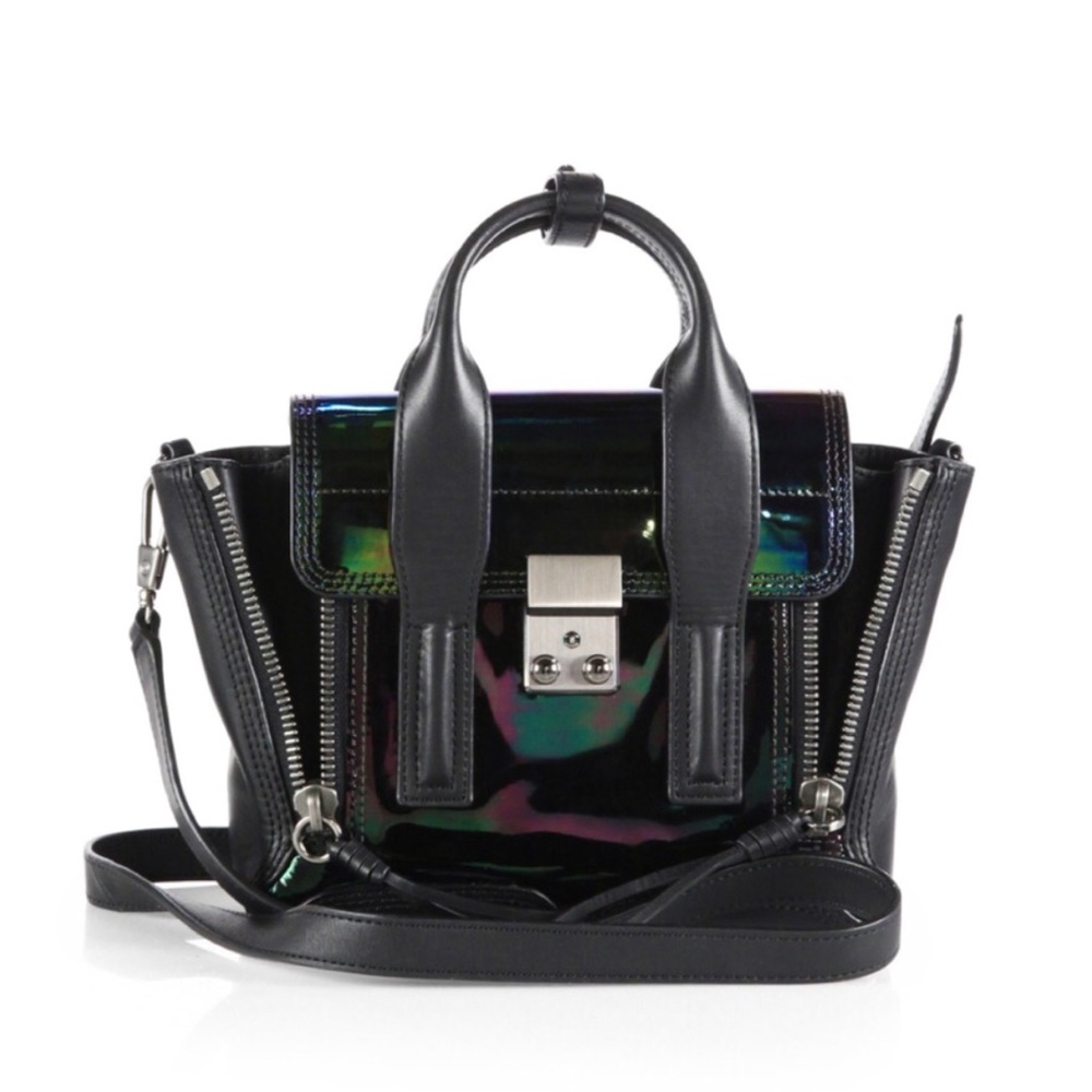 Phillip Lim Rare Oil Slick Iridescent Mini Pashli